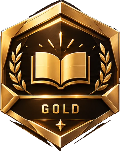 Gold badge